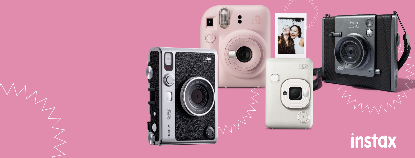 línea instantánea Instax