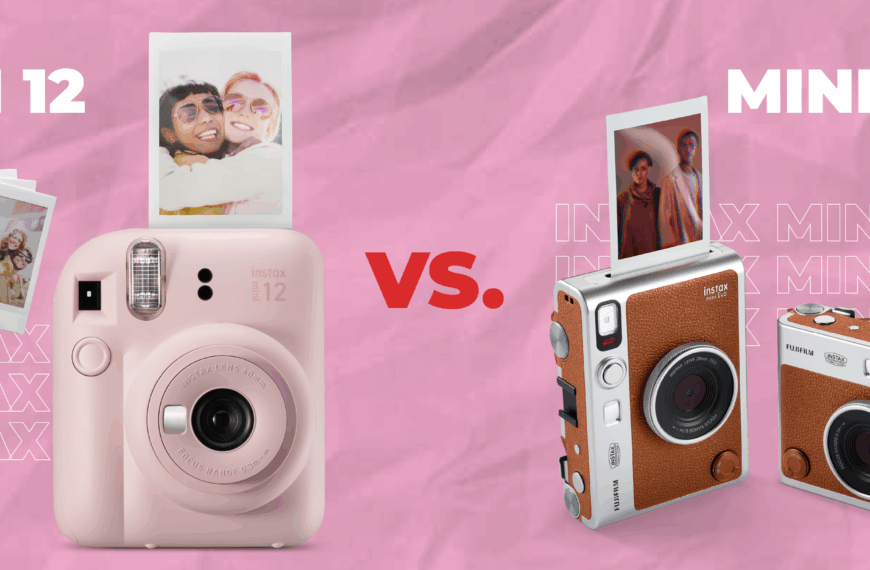 Instax Mini 12 vs. Instax Mini Evo: ¿Cuál es la cámara instantánea ideal para vos?
